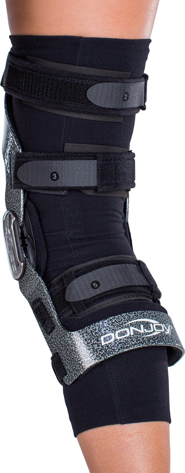 DonJoy Knee Brace Undersleeve – Cotton/Lycra – 2X-Large (Pack of 1), black