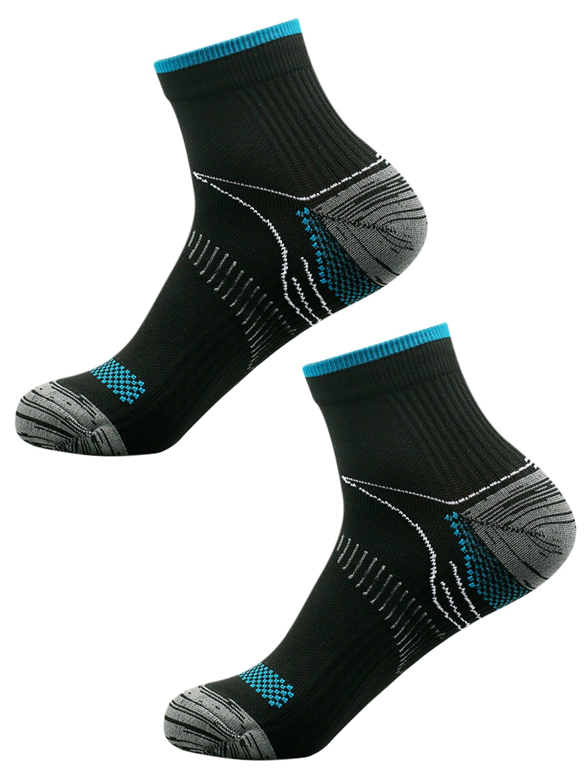 Foot Pain Relief Compression Socks Ankle Support Sleeves Brace Plantar Fasciitis