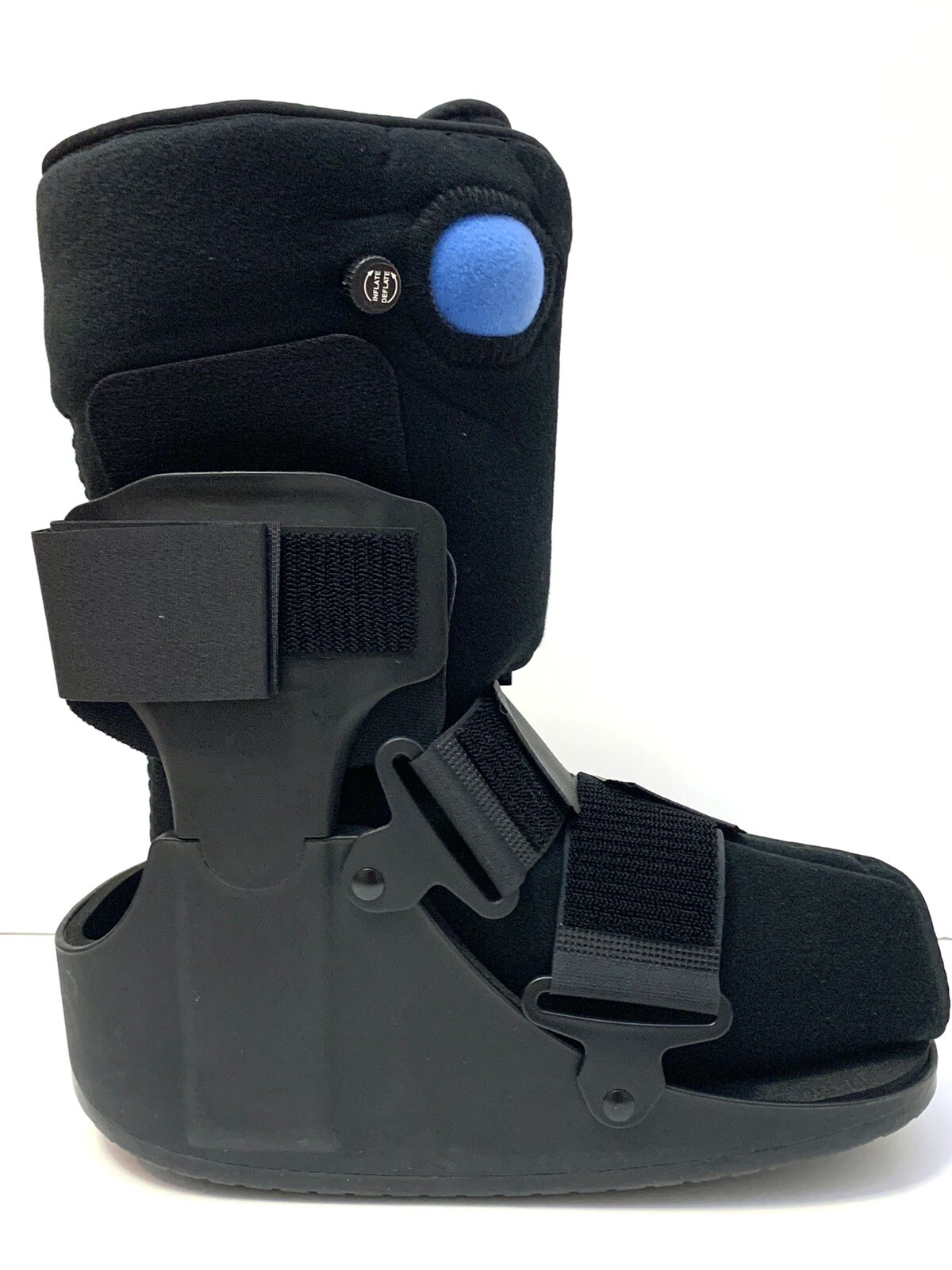United Ortho Short Air Cam Walker Fracture Boot Medium Black Right Or Left Pads