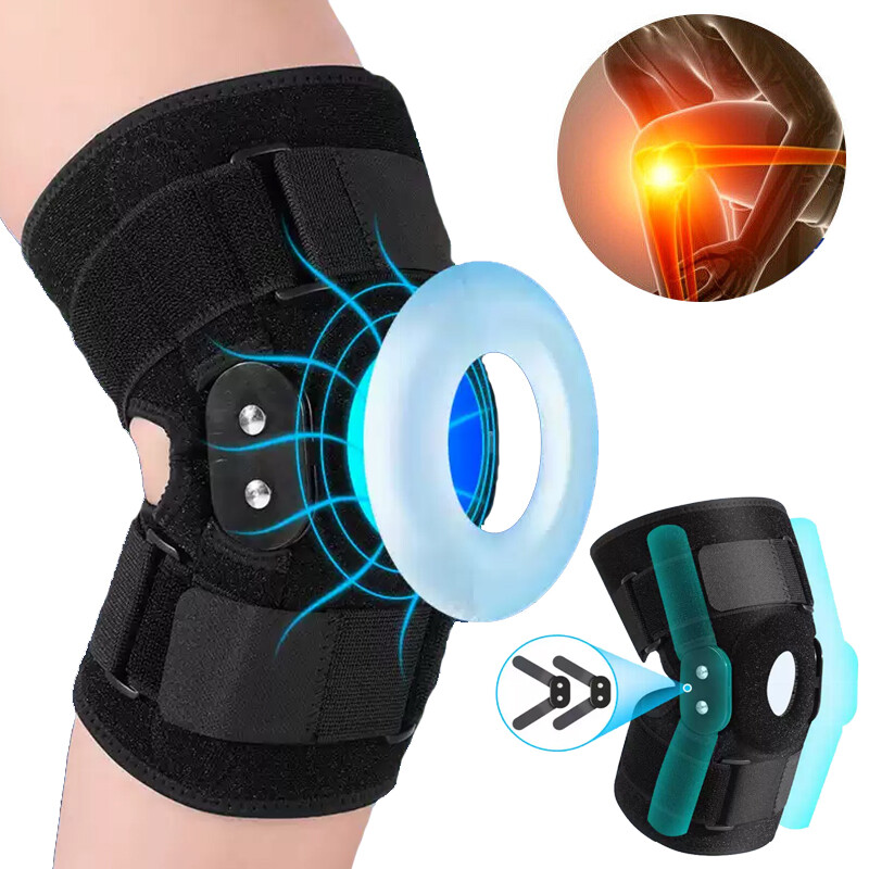 Hinged Knee Brace Knee Support Swollen ACL Tendon Ligament Meniscus Injuries US