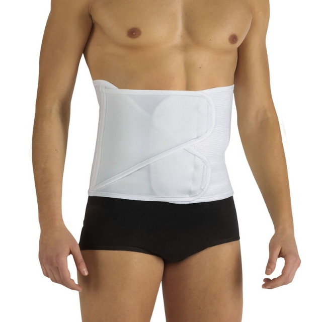 Pavis Post Operative Abdominal Band – Unisex White
