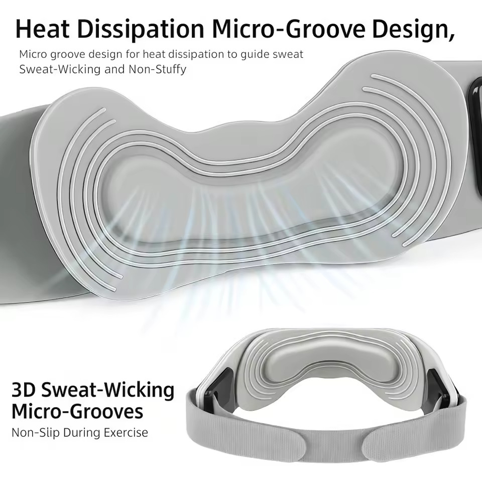 2Pcs Knee Strap Silicone Pad Adjustable Patella Support for Running Tennis