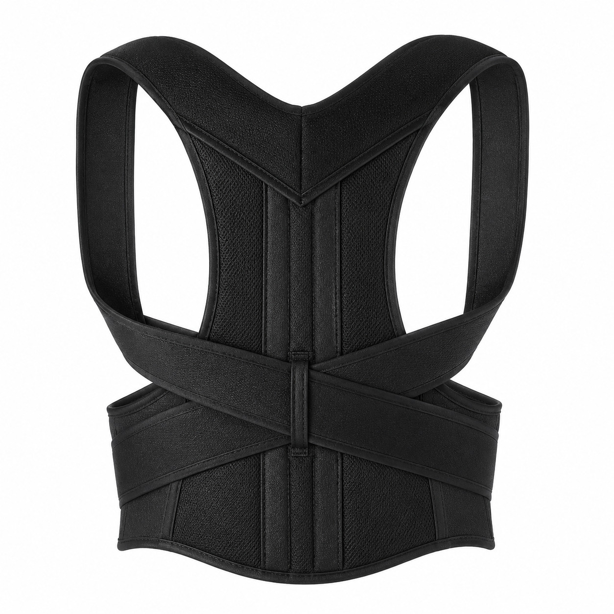 Adjustable Posture Corrector Low Back Support Shoulder Brace Belt For Men Women