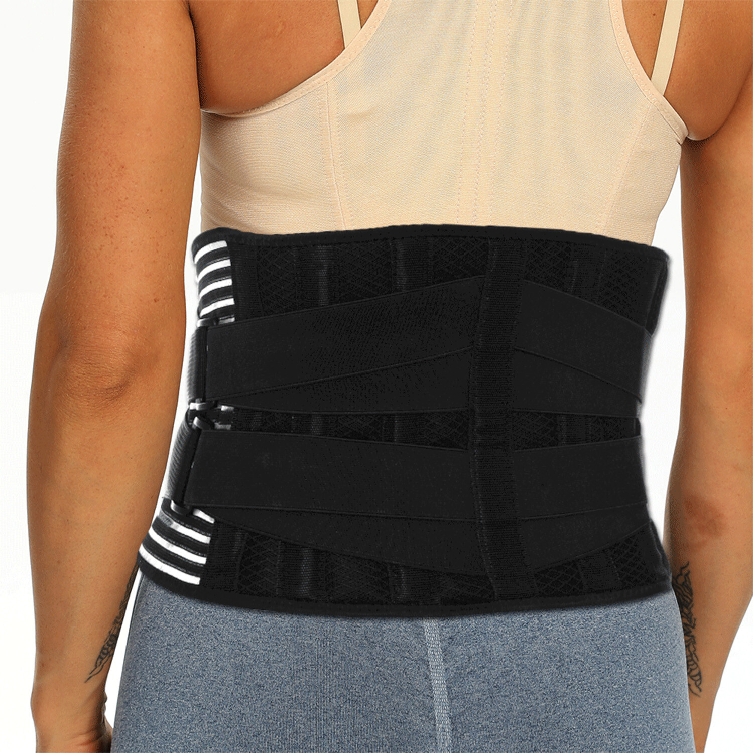 Men Women Back Brace for Lower Back Pain Relief Lumbar Support Belt Sciatica US