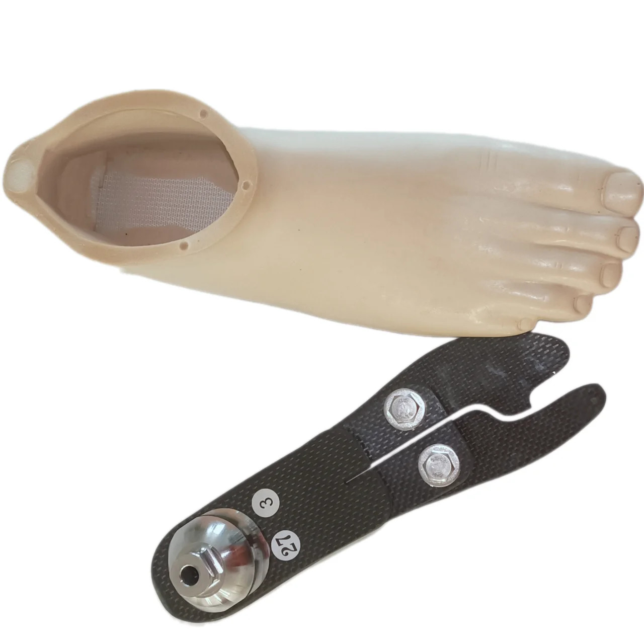 Prosthetic foot with High Comfortable Special Shaped Carbon Fiber Foot Orthotics