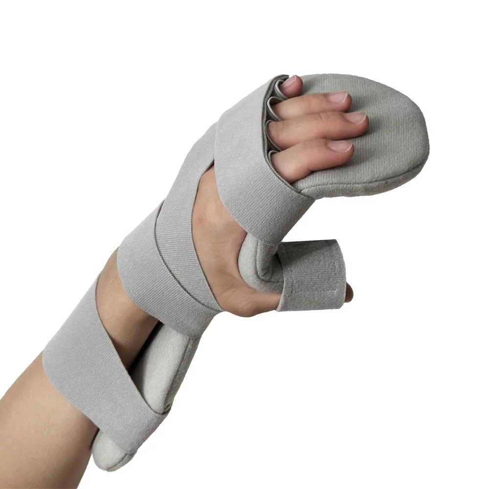 Finger Rehabilitation Splint Hand Straightener Finger Support Brace Orthotic Aid