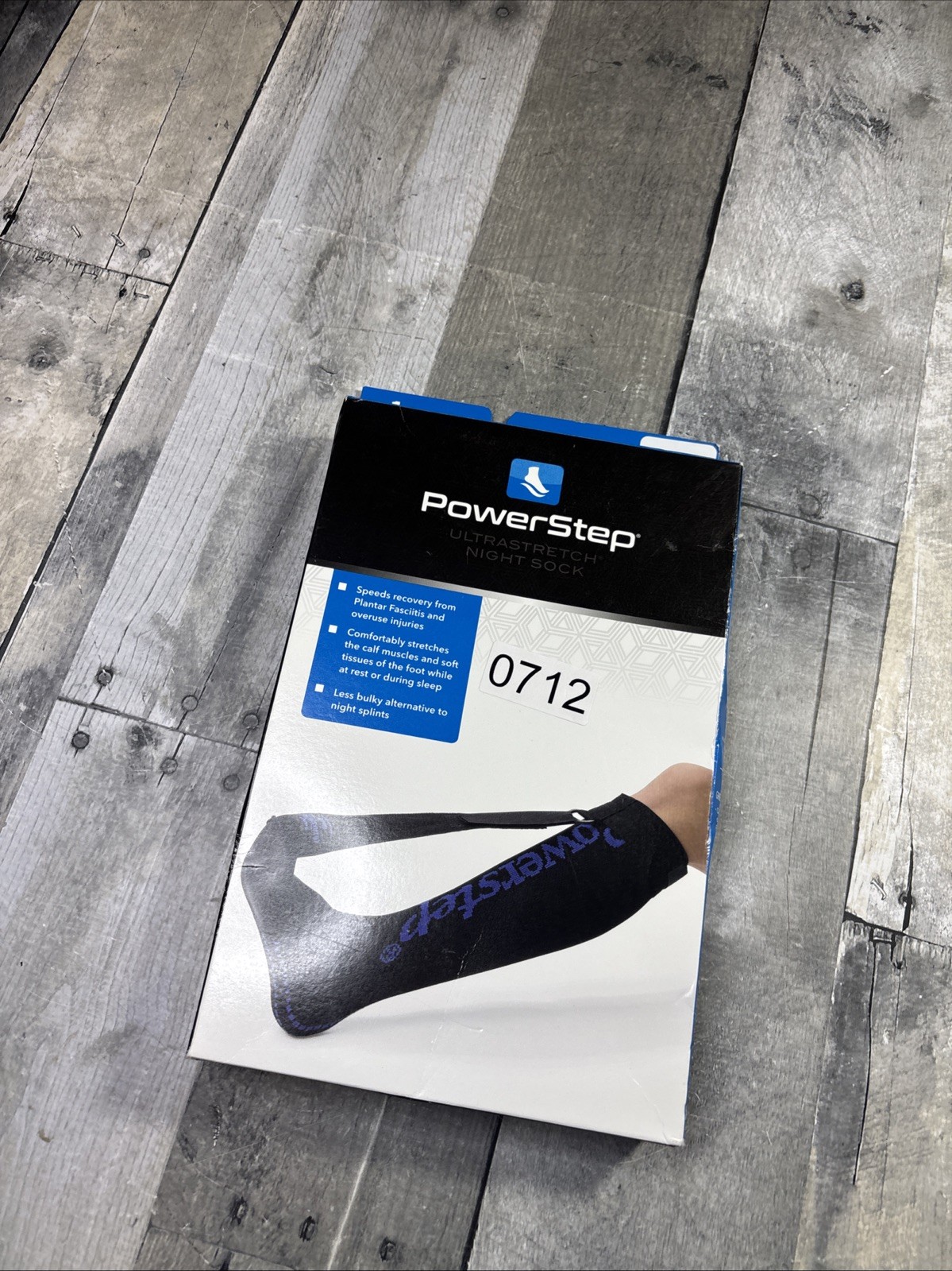 Powerstep Ultrastretch Night Sock (16” – 21” Calf Size) Plantar Fasciitis Relief