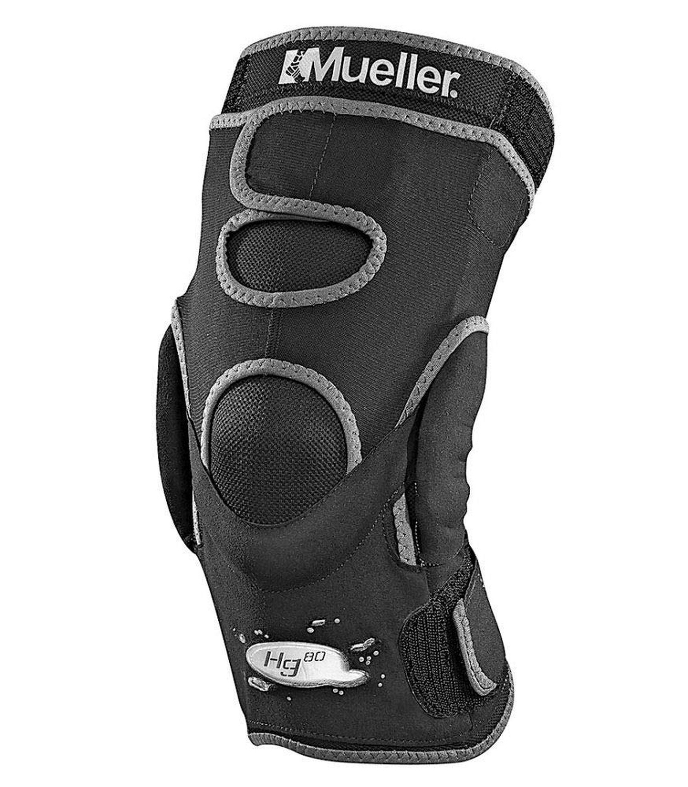 Mueller Hg80 Hinged Knee Brace, Black, Extra Large