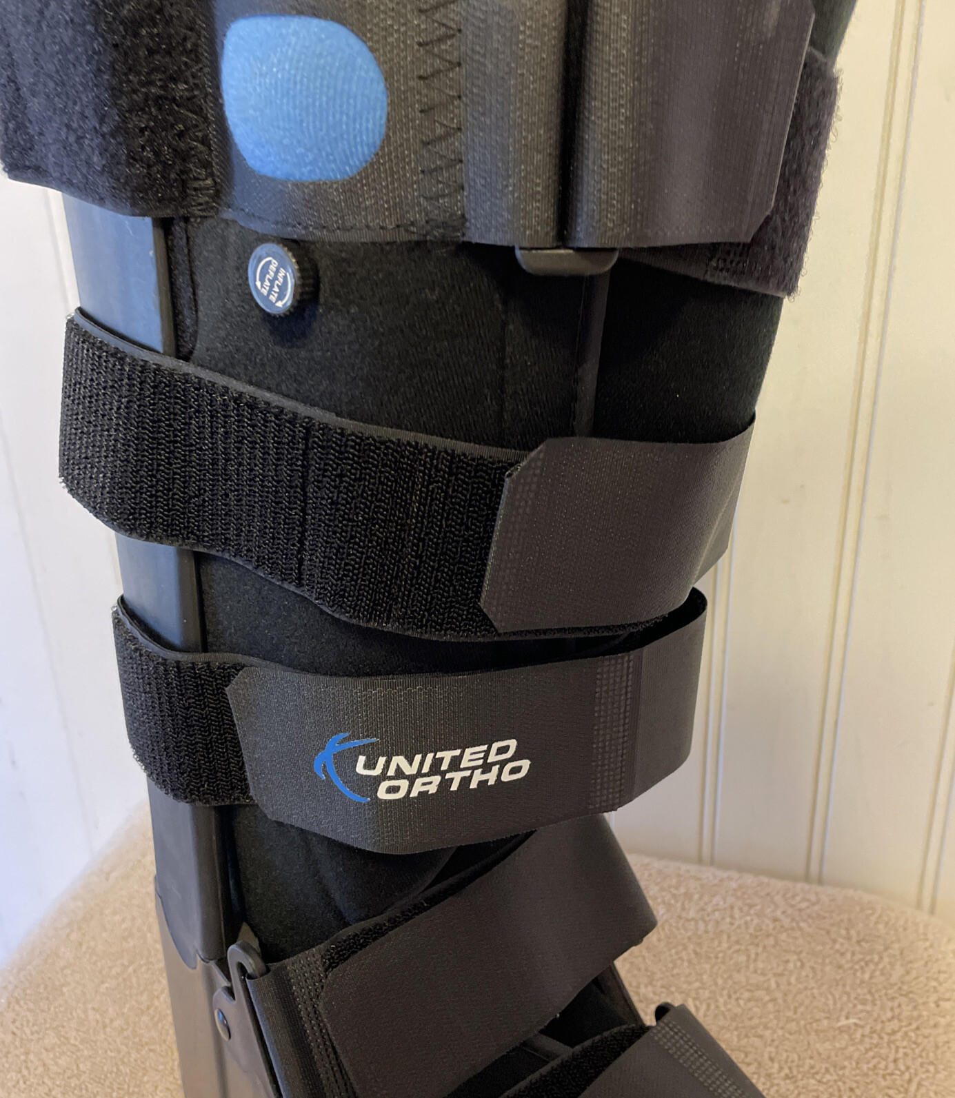 For Air Cam Walker Fracture Boot, Medium, Black United Ortho