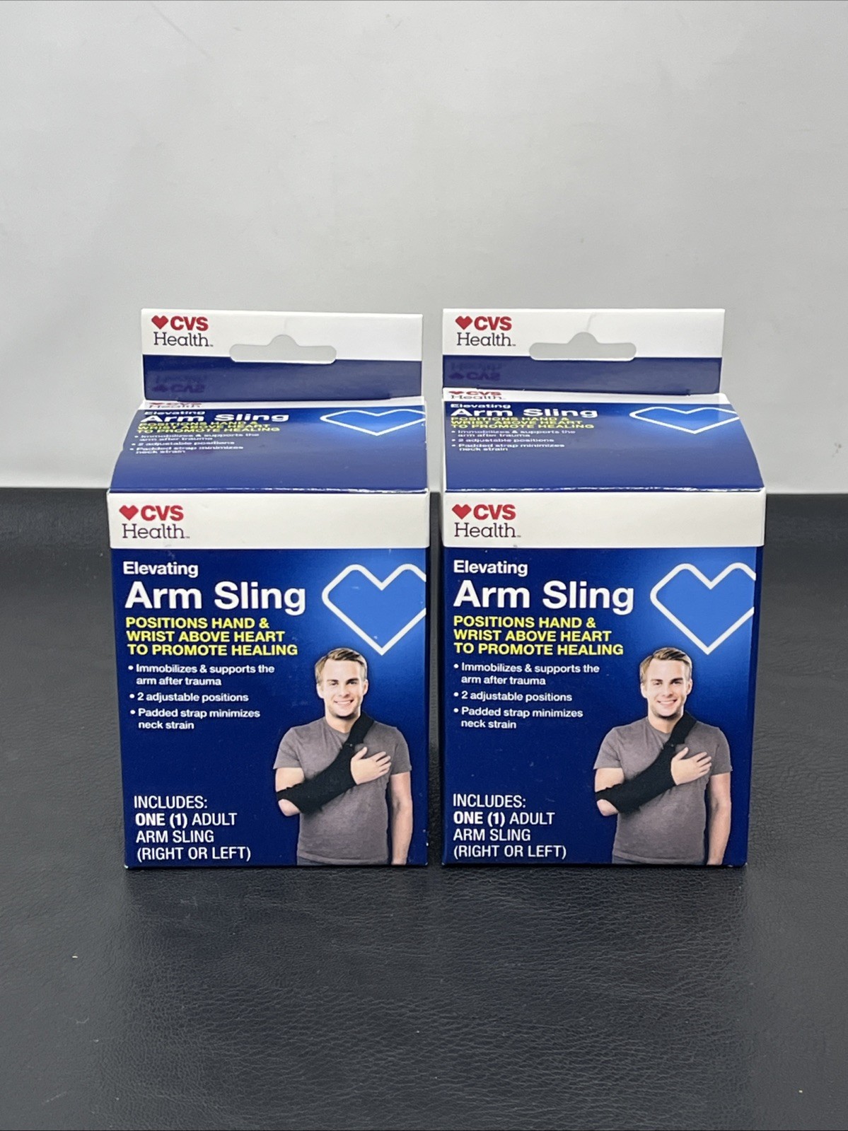 Adult Elevating Arm Sling lot of 2 Adjustable Positions Right Or Left Arm CVS