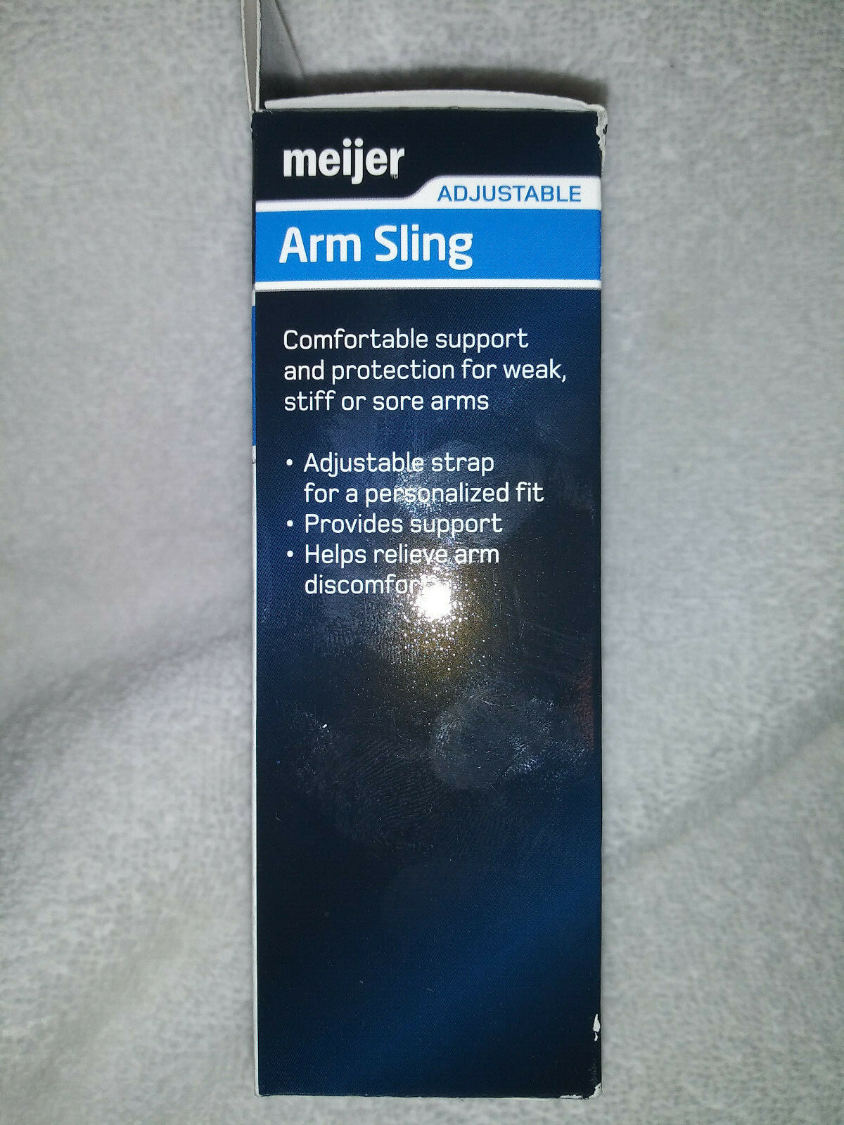 Meijer Arm Sling Adjustable Support Strap Sport Care Medical Therapy One Size