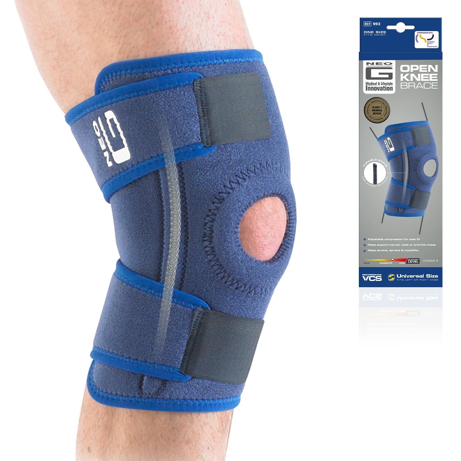Neo G Open Knee Brace – One Size FSA / HSA Eligible