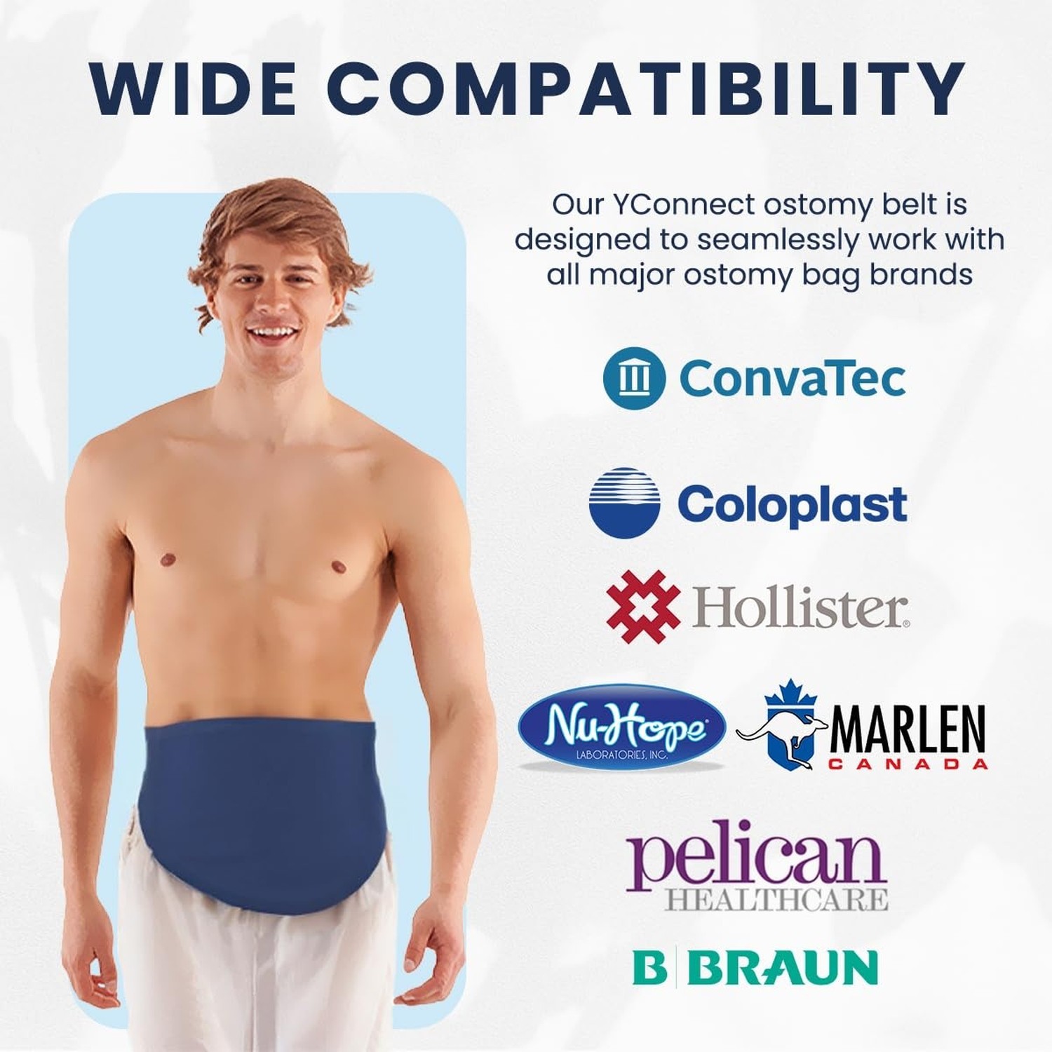Ostomy Bag Cover for Men & Women | Ileostomy Colostomy Belt for Sports | Disc…