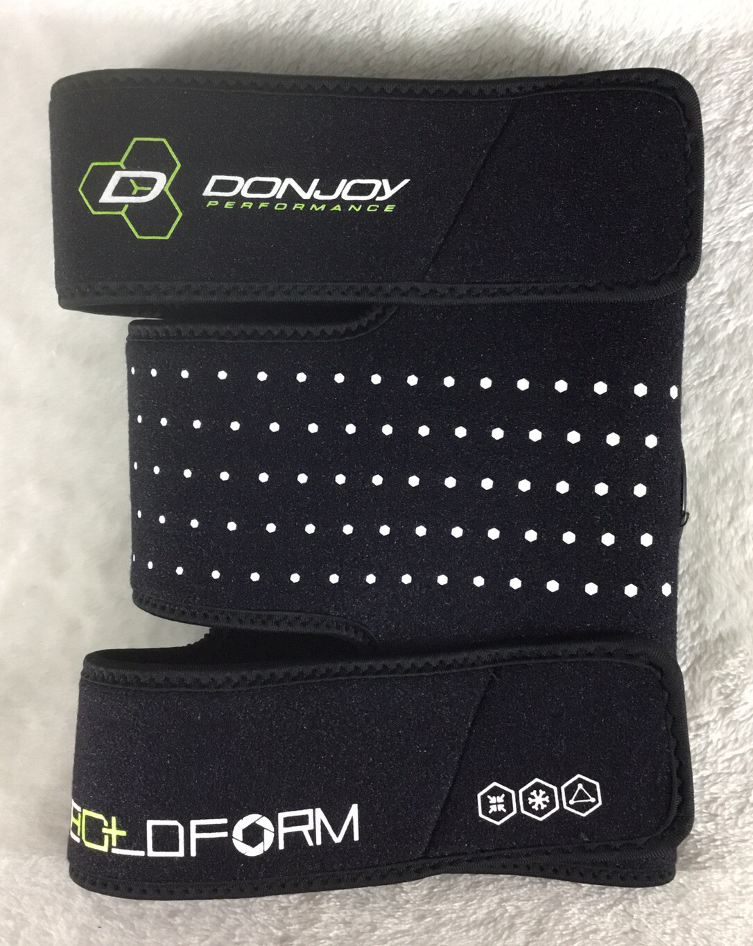 DonJoy Coldform Hot/Cold Therapy Utility Wrap Black ~ One Size Fits Most