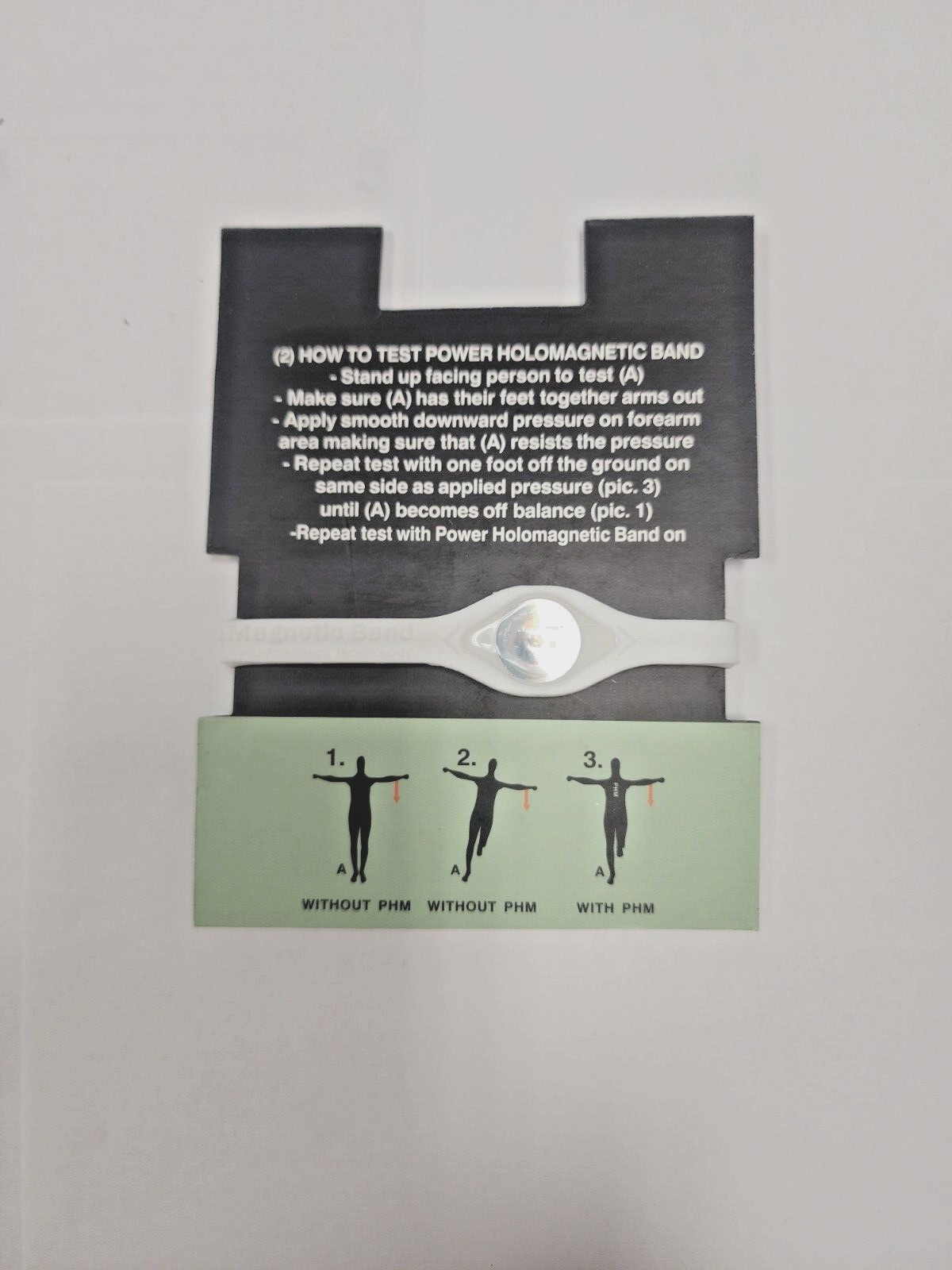 Power Holo-Magnetic Band Neodymium Magnet enhances Hologram! Balance aid Small