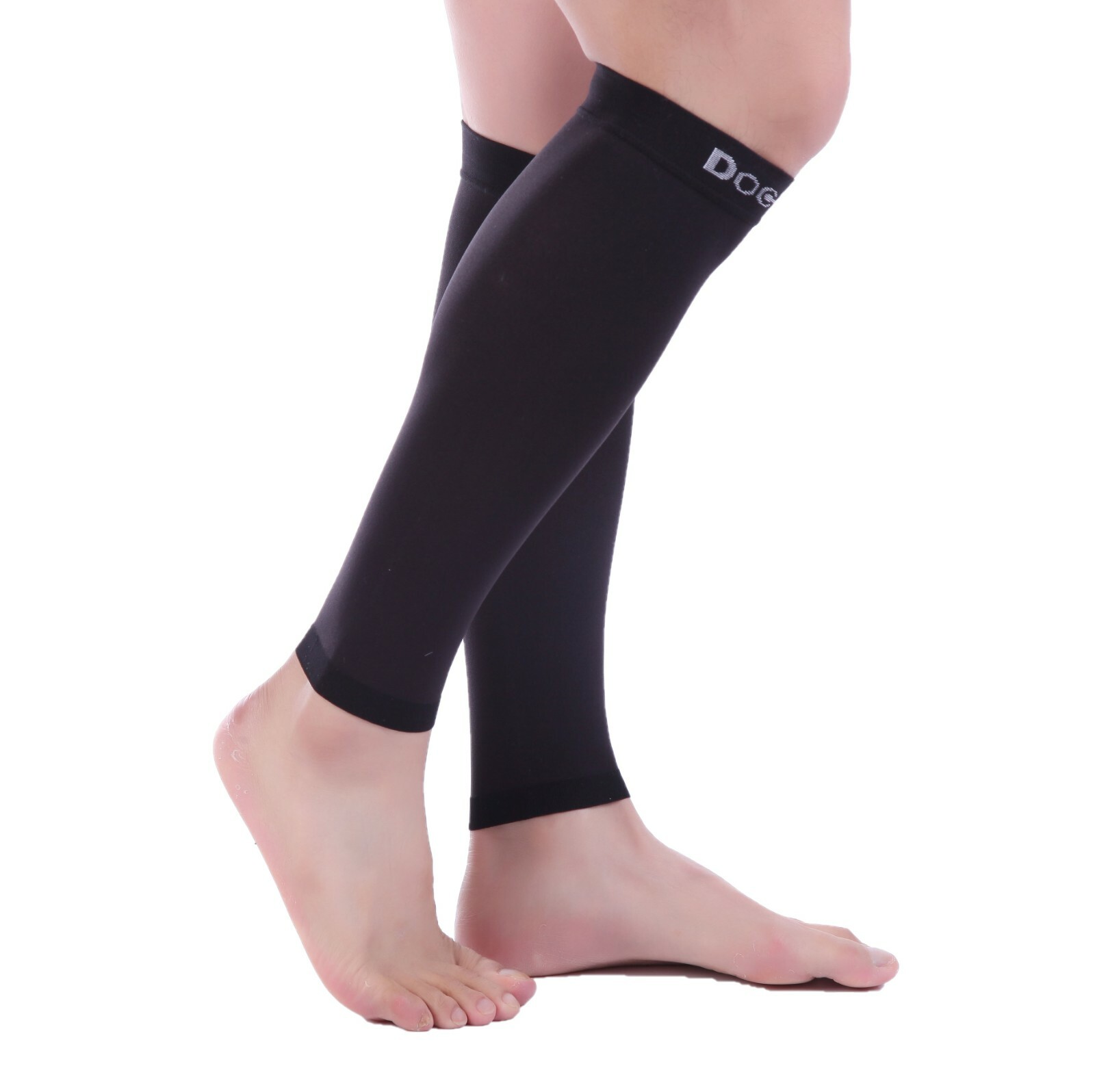 Doc Miller Compression Stockings Calf 15-20MMHg Sleeves For Varicose Pain Relief