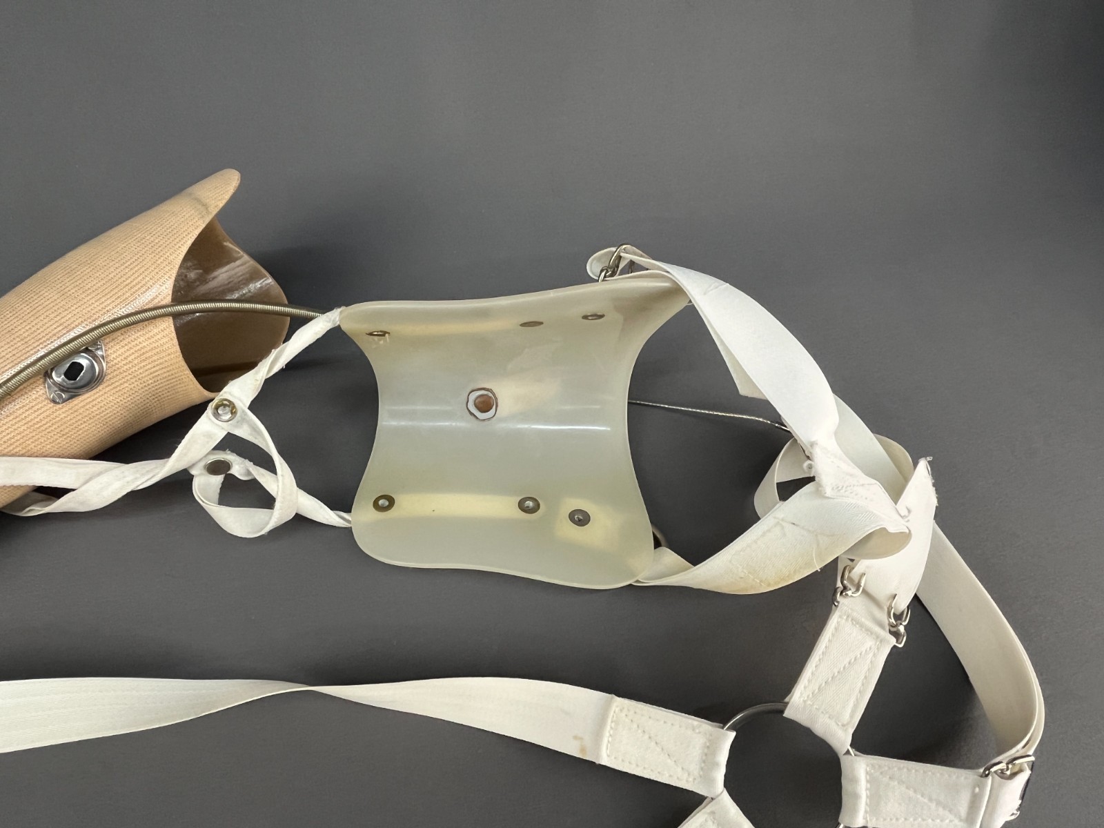 Vintage Prosthetic Adult Arm Body Powered Dorrance 5X Hook Medical Display Prop