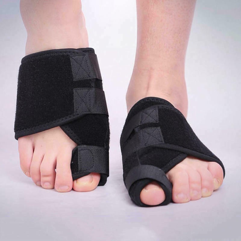 Toe Correction Thumb Tape, Adjustable for Home Travel (Black)