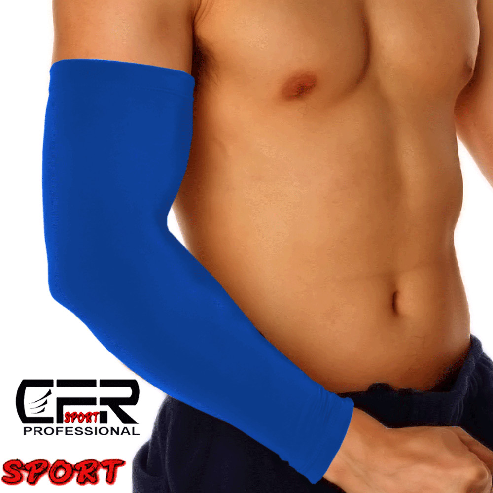 Elbow Brace Compression Support Arm Long Sleeve Tendonitis Reduce Joint Pain CFR