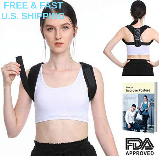 POSTURE CORRECTOR Shoulder Corrector Alignment Comfortable Neck Back PAIN RELIEF