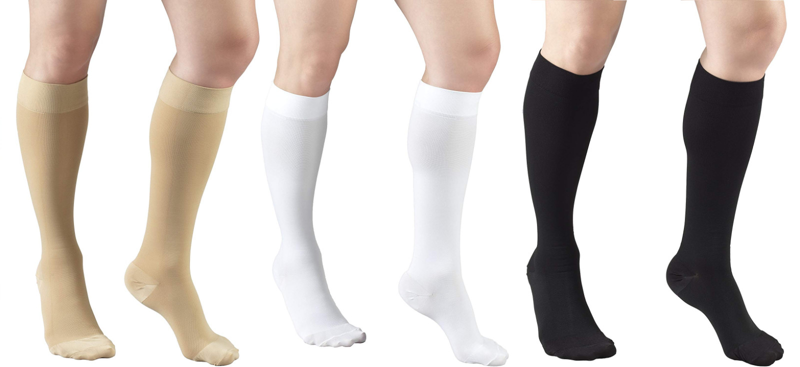 Truform 8845 Compression Sock Stockings Unisex Medical support 30-40mmHg 1 Pair