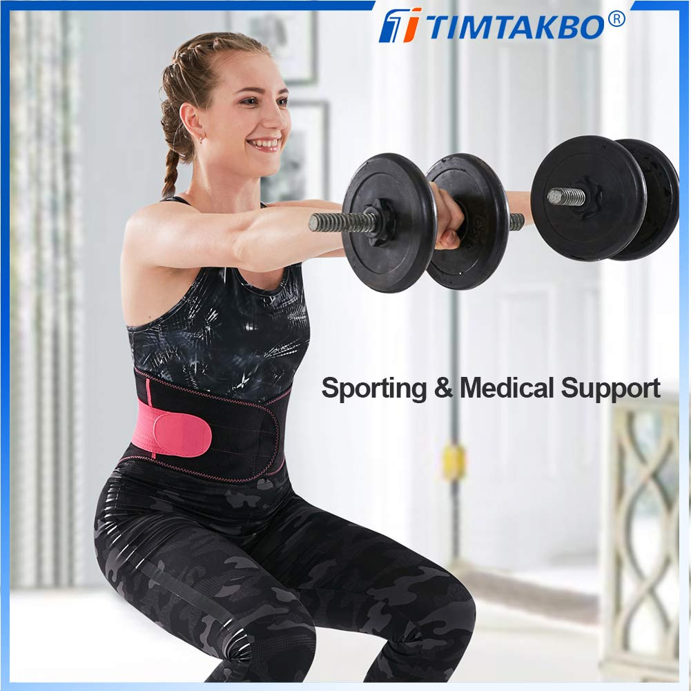 Lower Back Brace for Pain Relief – Breathable Lumbar Support Belt for Women | Ad