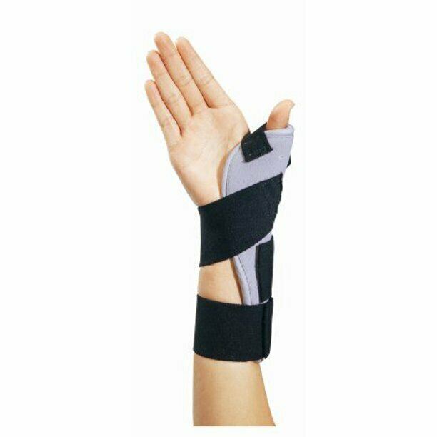ThumbSPICA Thumb Splint One Size Fits Most Black / Gray Right Hand – 79-87100