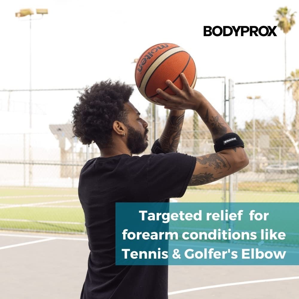 Lightweight Adjustable Elbow Braces – 2 Pack for Comfort and Injury Prevention