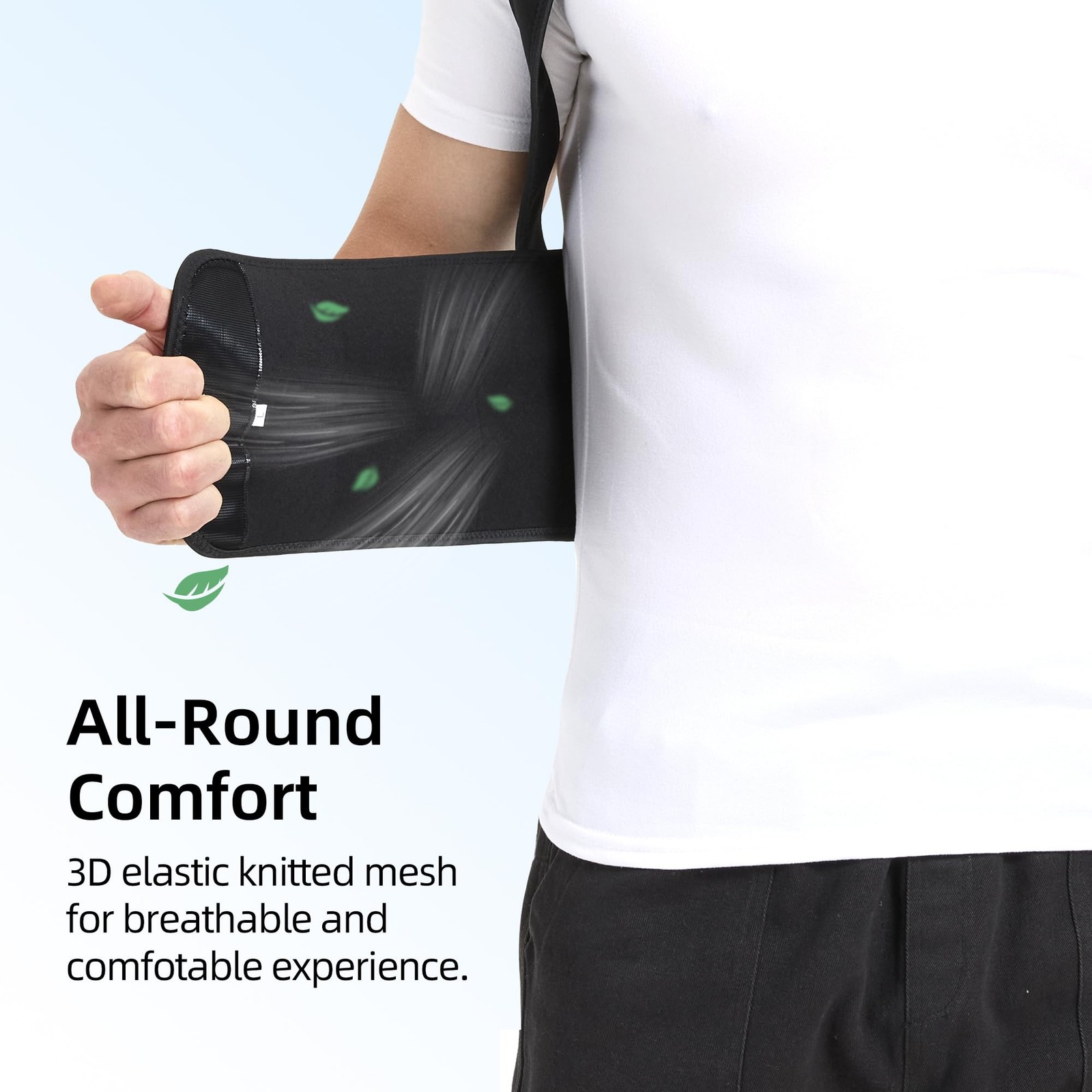 Posture Corrector for Women and Men Upper Pain Relief, Black, XXXL