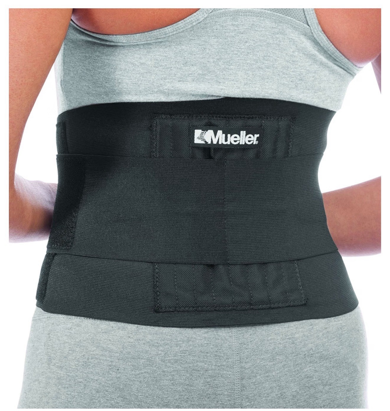 NEW Mueller Sports Medicine Adjustable Back Brace One Size Fits Most Openbox