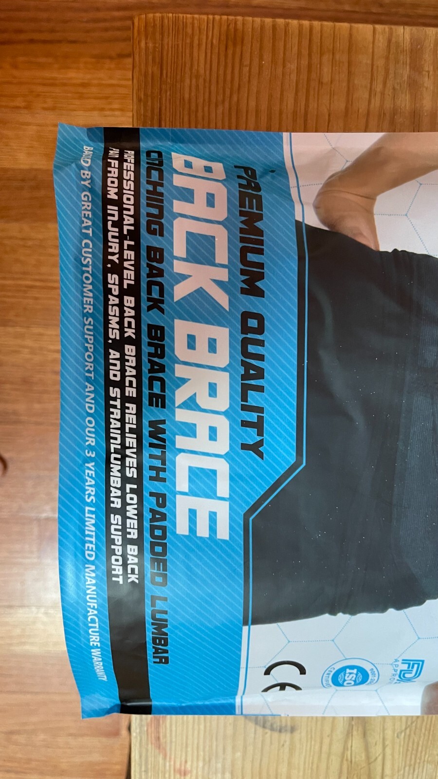MODVEL BACK BRACE Cinching Brace with Padded Lumbar – Size: Reg