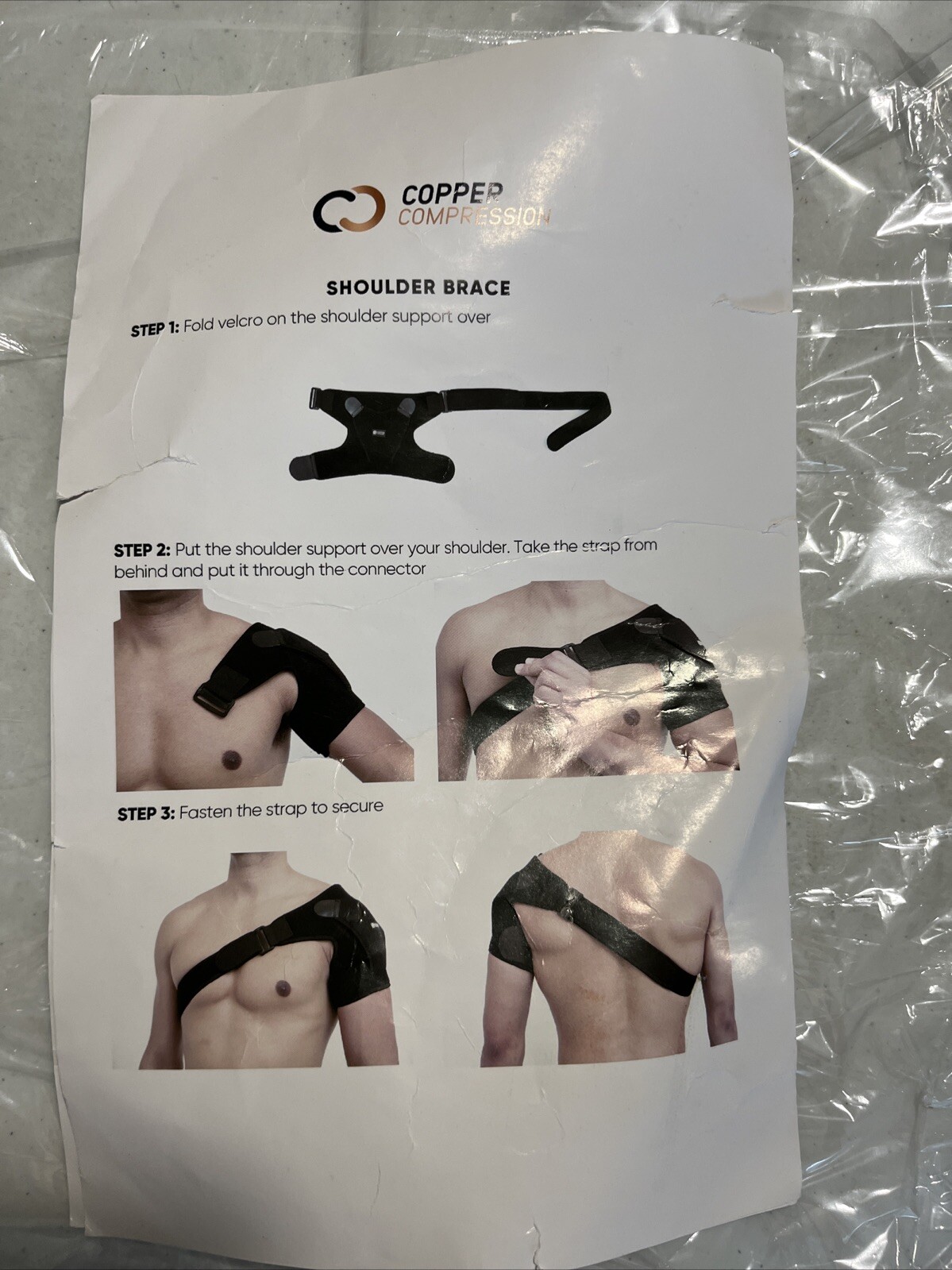 Copper Compression Recovery Shoulder Brace – Highest Copper Content Shoulder Fit