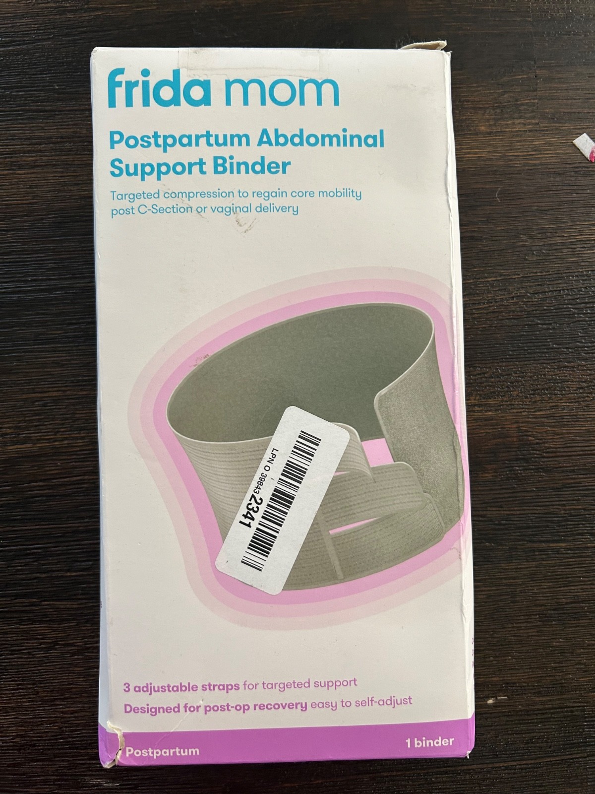 Frida Mom Postpartum Abdominal Support Binder (Open Box)