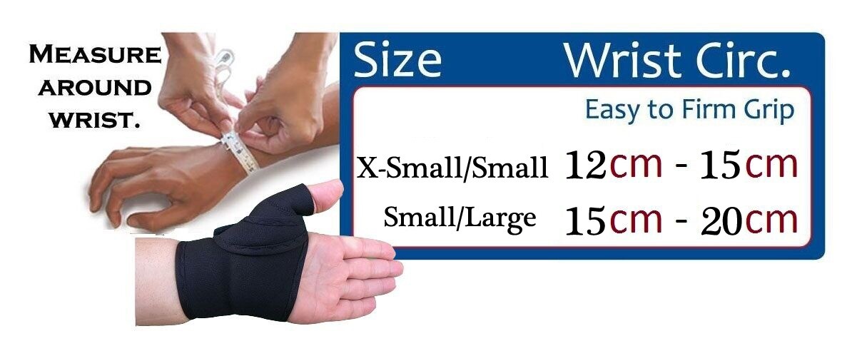 LTG Thumb Spica CMC Hand Brace Support Splint Stabiliser Sprain Strain Arthritis