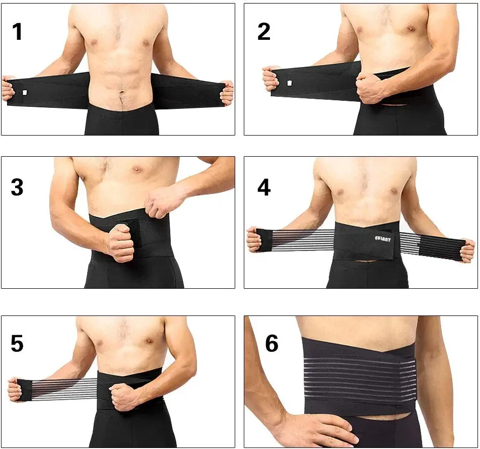 Large Eulant Lumber Support Compression Belt for Men and Woman – Fast Free Ship!