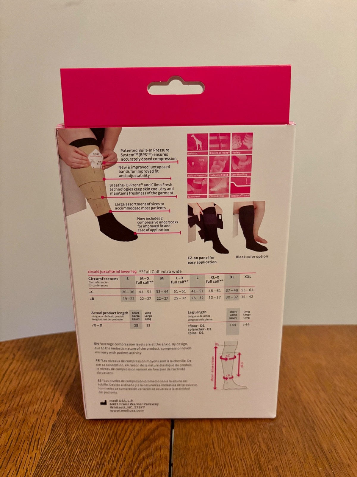 Medi Circaid Juxtafit Lower Leg Inelastic Compression System