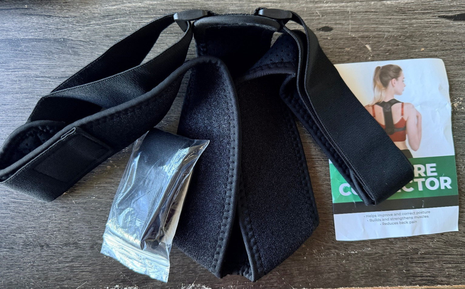New HLOES Posture Corrector Adjustable Upper Back Brace Support Pain Relief