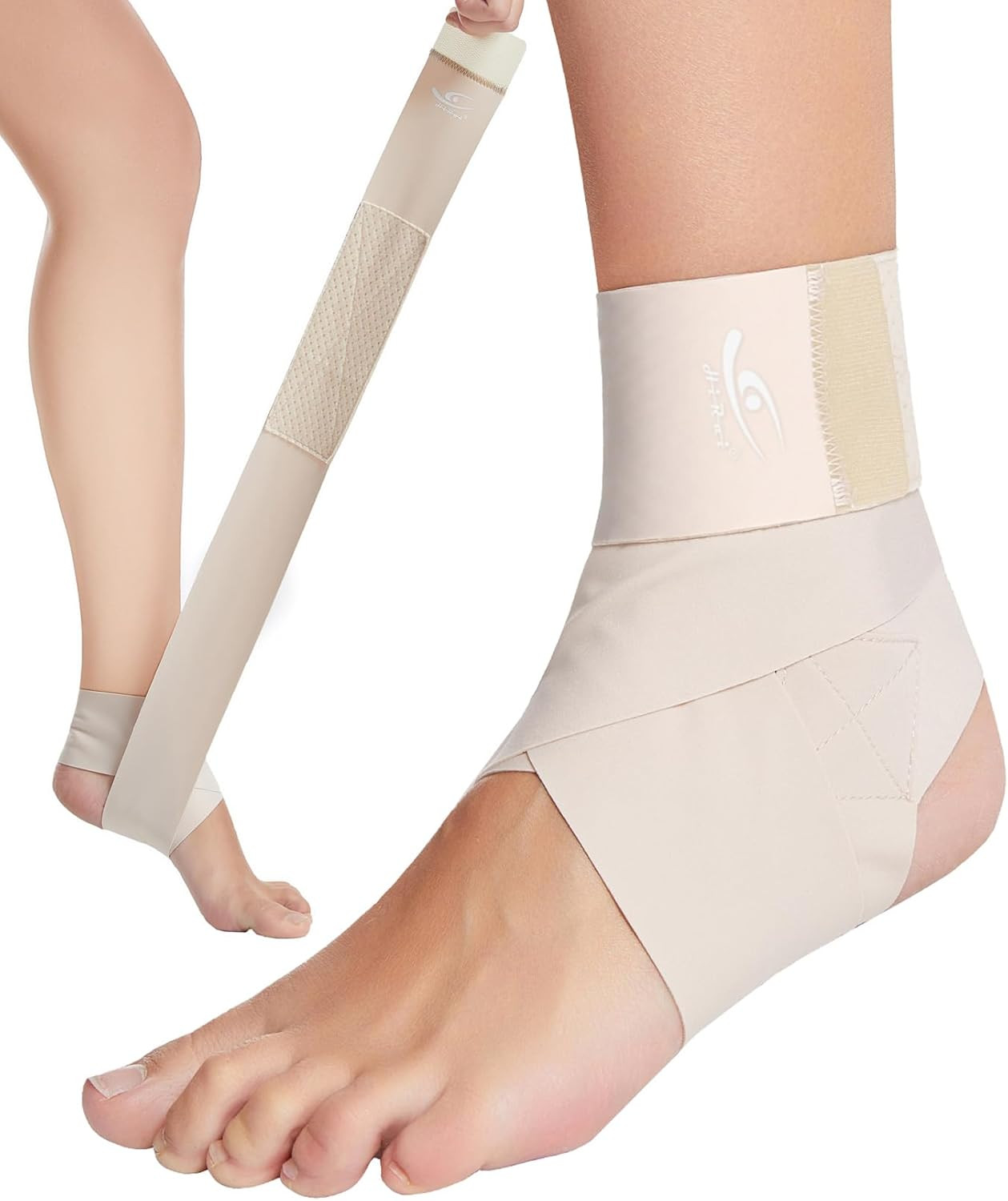Hirui Ultrathin High-Elastic Ankle Wraps Ankle Brace for Men Women Kids, Adjusta