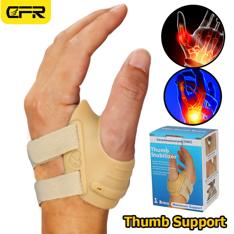 1/2 Pieces Thumb Support Brace CMC Joint Immobilizer Orthosis Tendonitis Relief