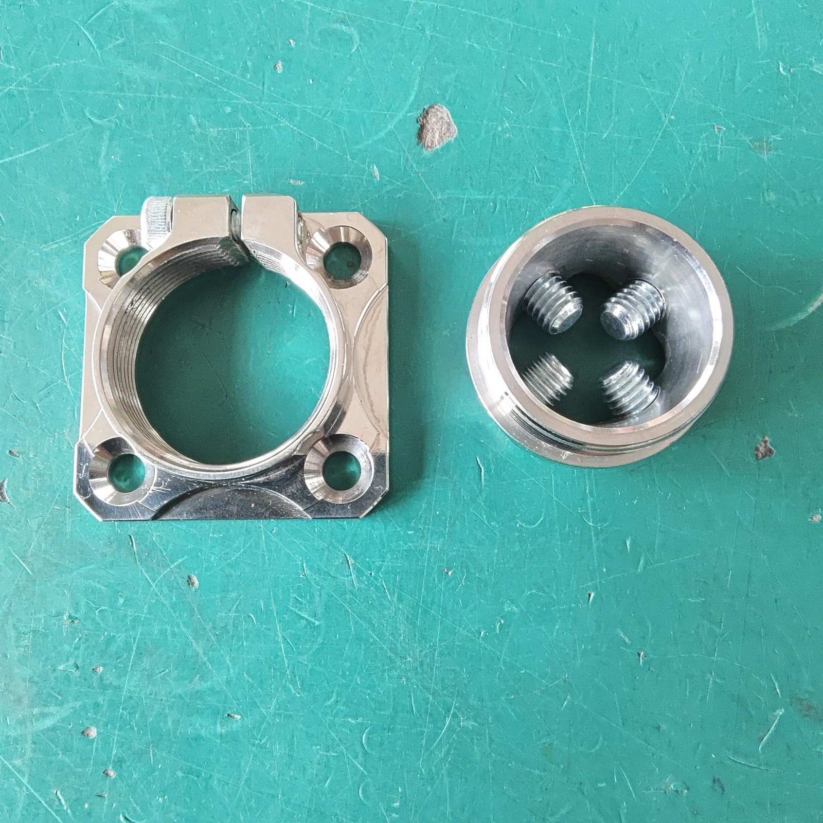 Prosthetic Rotatable Adjustable Adapter Plate Stainless Steel Socket Base