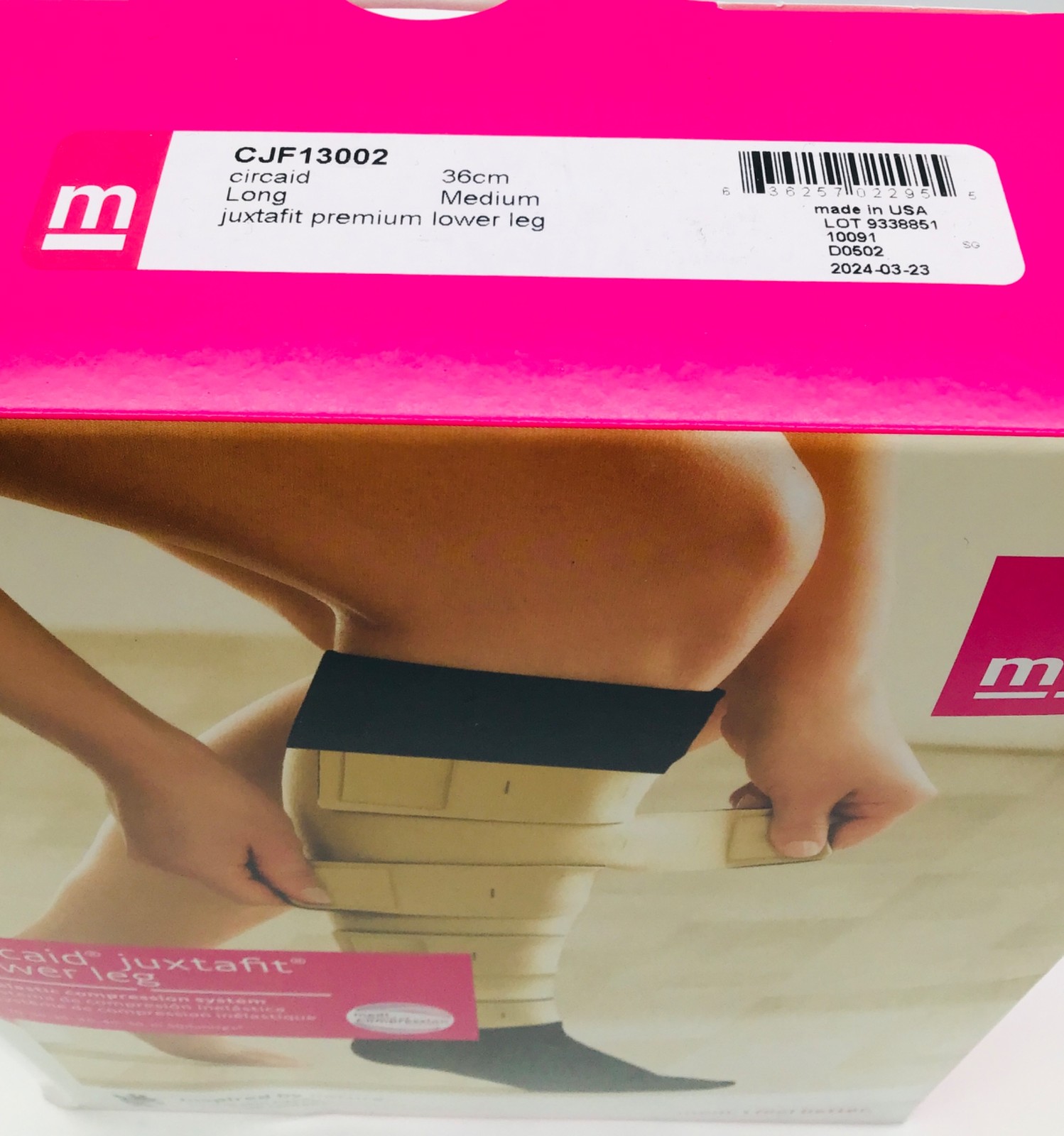 Medi CJF13002 Circaid Short Juxtafit Premium Lower Leg Compression Medium 28cm