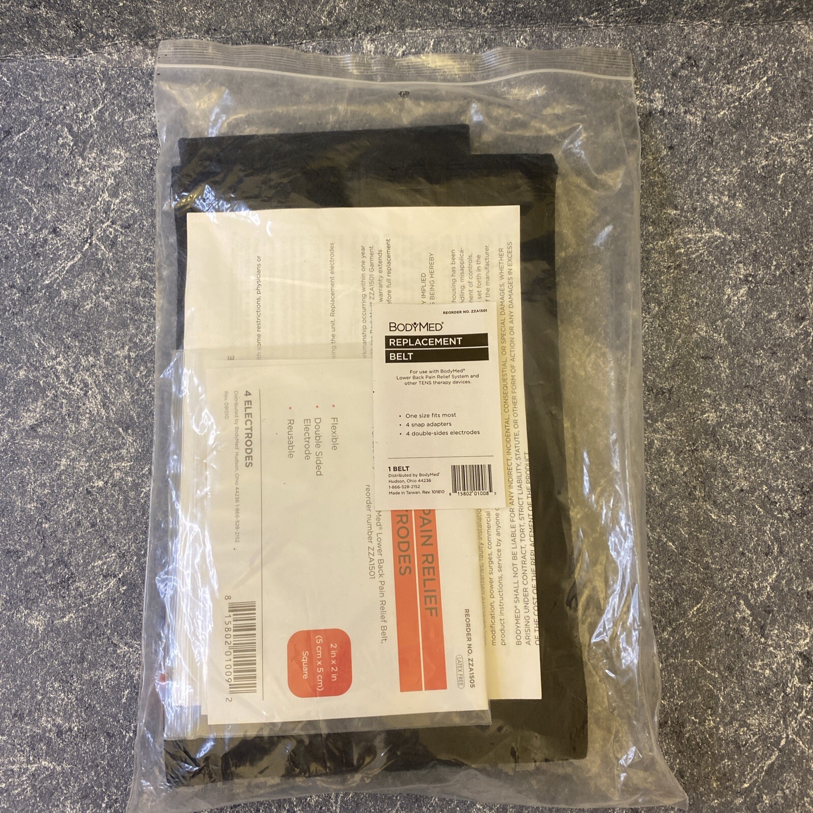 NEW BodyMed Replacement Belt – Model ZZA1505 With 4 Electrodes