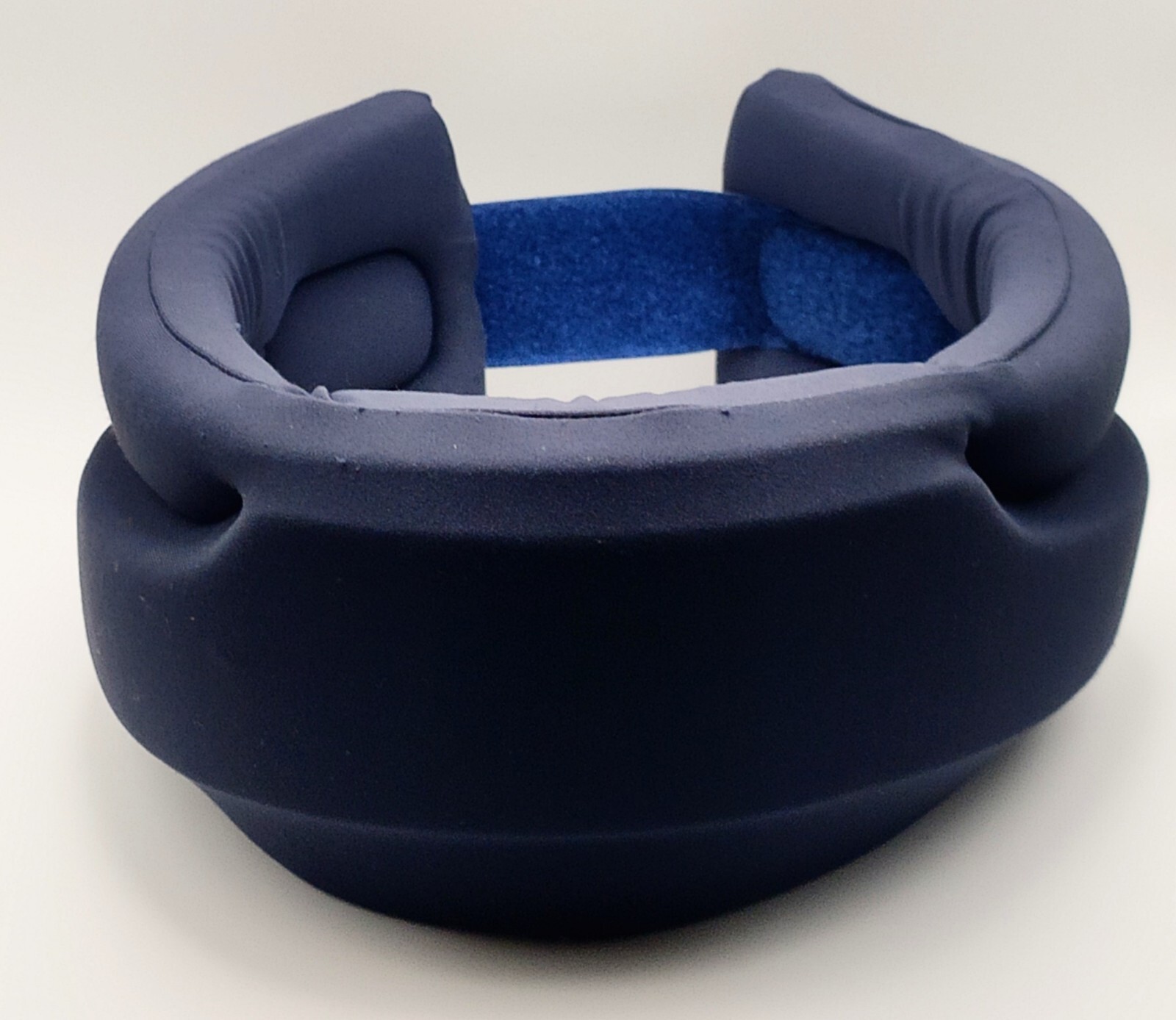 NEW BLUE SOFT CERVICAL COLLAR ADJUSTABLE NECK SUPPORT BRACE SIZE L FREE SHIPPING