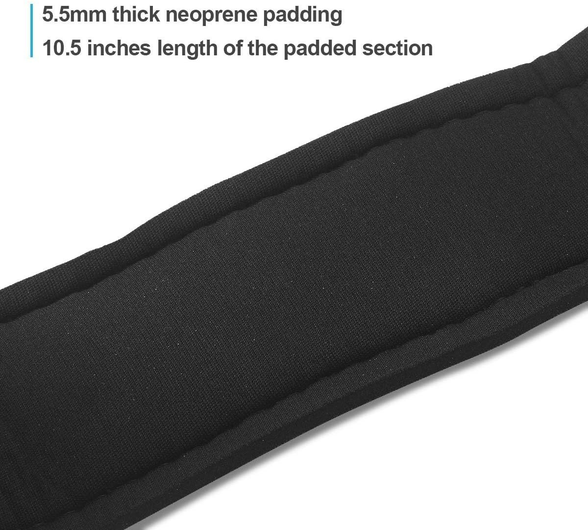Ankle Straps Neoprene Padded Fitness Wrist Cuffs with D Ring High Strength Exerc