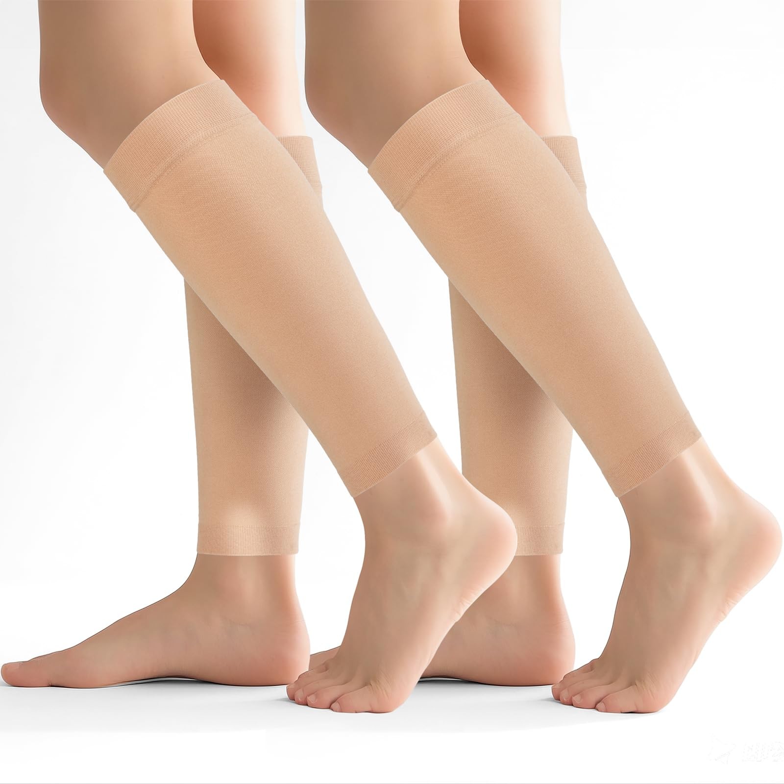 2 Pairs Calf Compression Sleeves &Men 20-30mmHg Shin Splint for Leg Surpport …