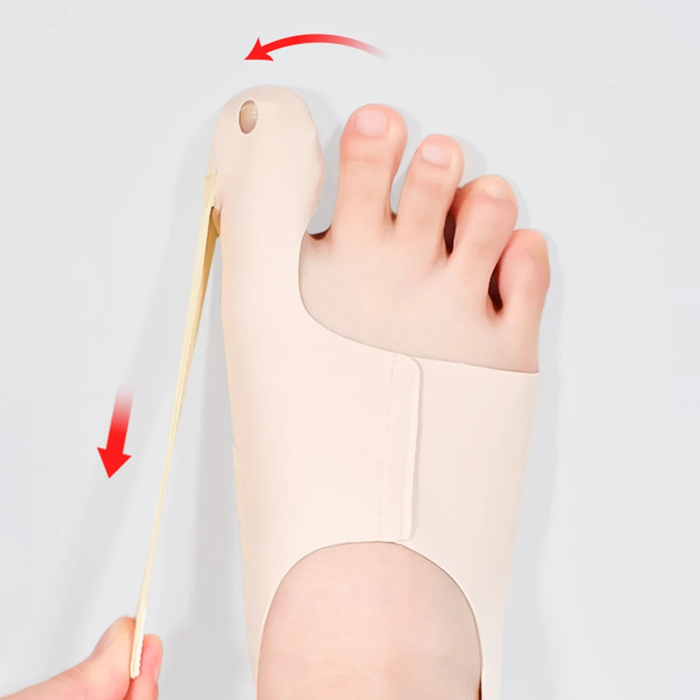 Adjustable Bunion Corrector Sock Toe Separator Pain Relief Foot Tool 1 Pc