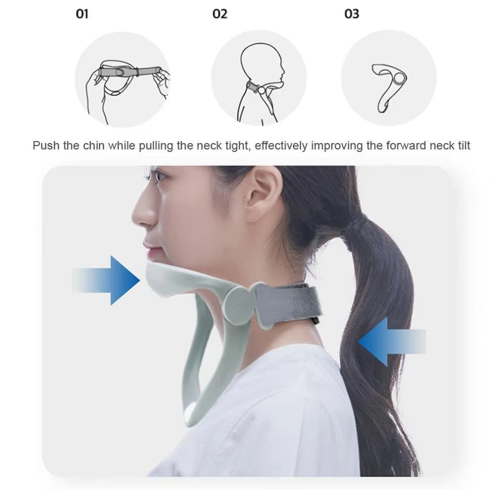 Cervical Traction Device Support Collar Pain Relief Posture Corrector Neck Brace