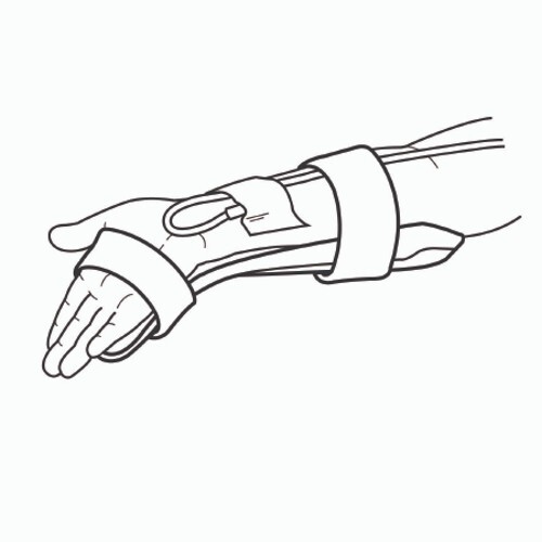 *20-Pieces* Halyard Hand-Aid Arterial Wrist Support Pediatric Adjustable 29990