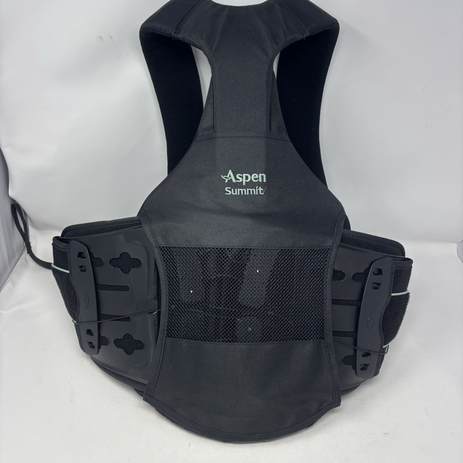 Aspen Summit 631 Lumber Support Back Brace Adjustable Size Black Self Care USA