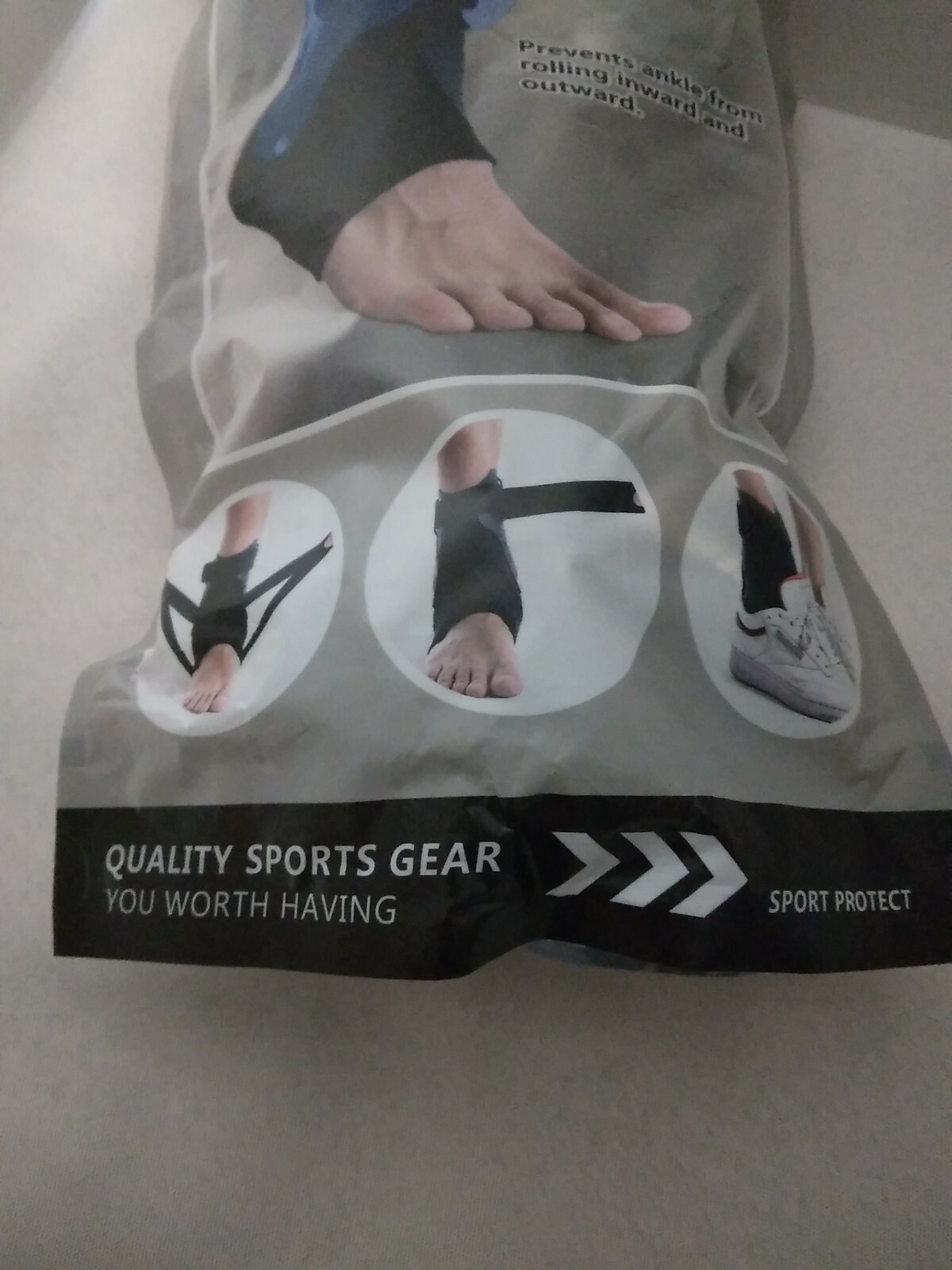 Sports Ankle rigid Ankle Brace Black New Size women’s Large For All Sports